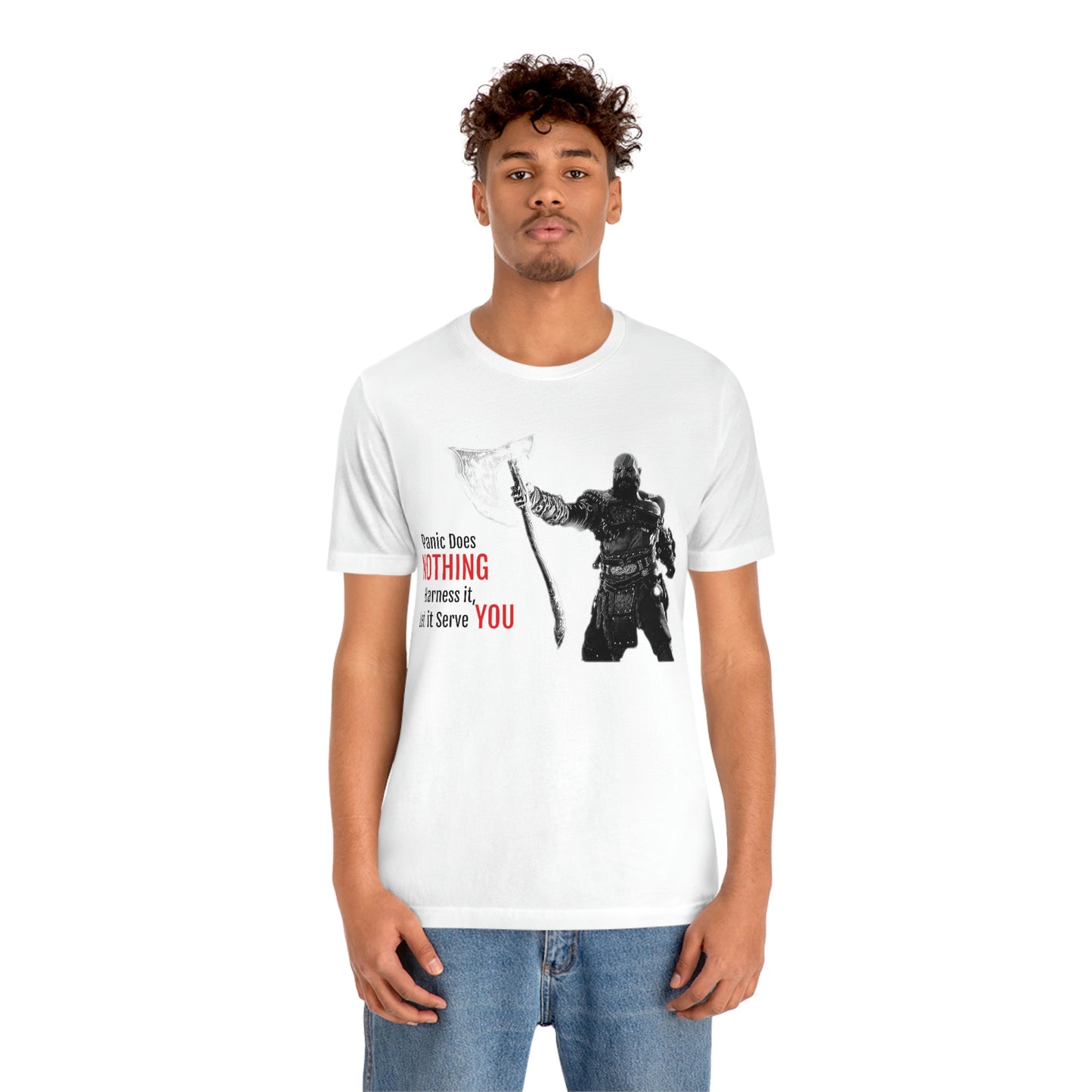 Panic Does Nothing Short Sleeve Tee