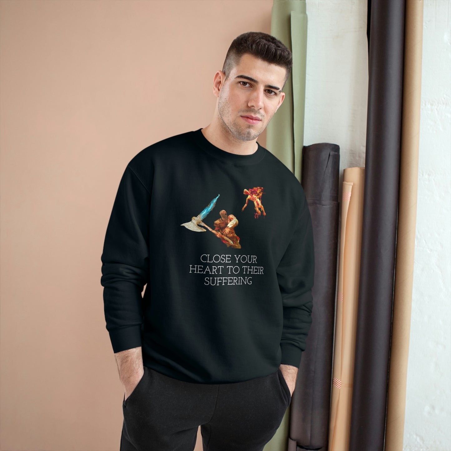 Close Your Heart Champion Sweatshirt