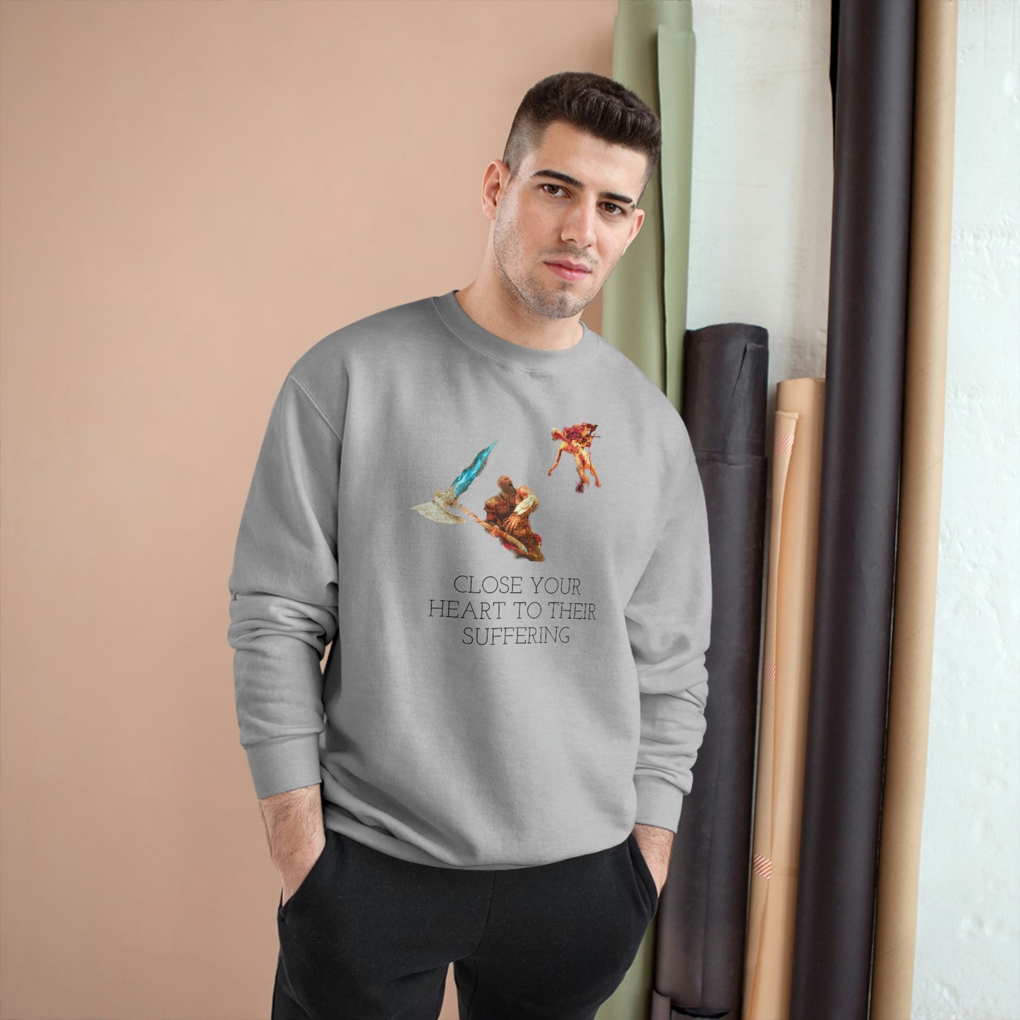 Close Your Heart Champion Sweatshirt