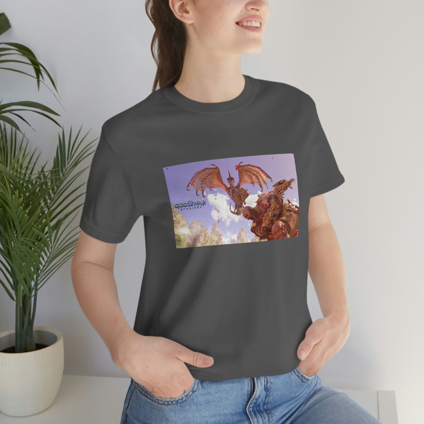 Kratos vs Dragon Short Sleeve Tee