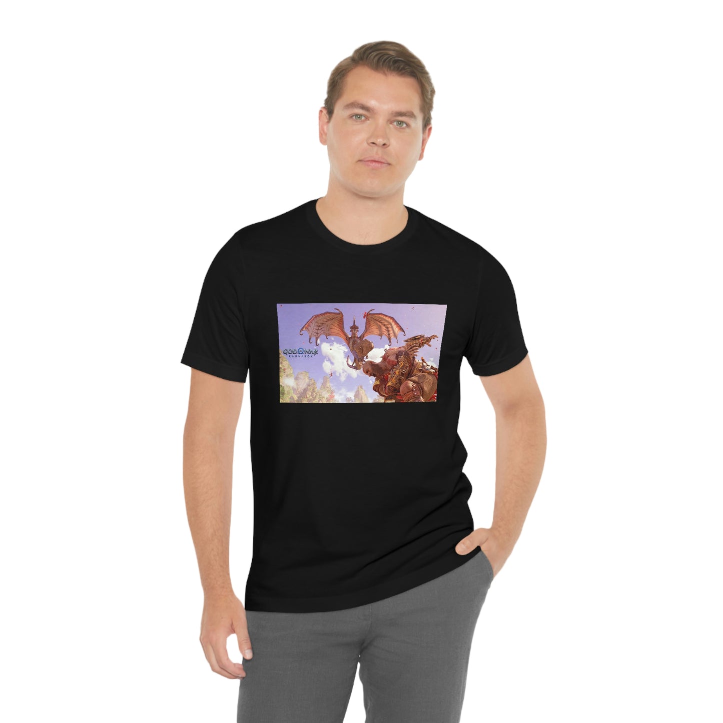 Kratos vs Dragon Short Sleeve Tee