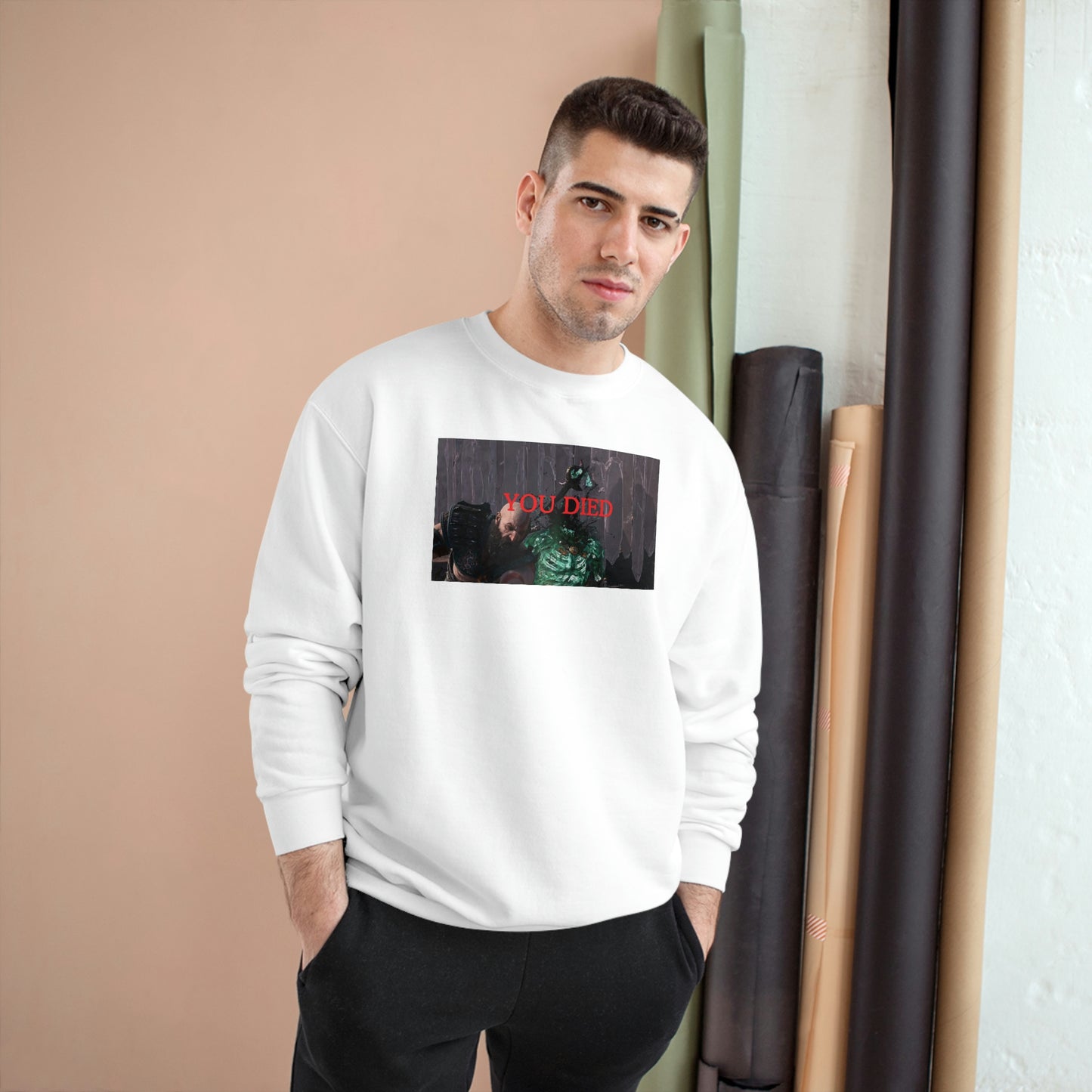 You Died Champion Sweatshirt