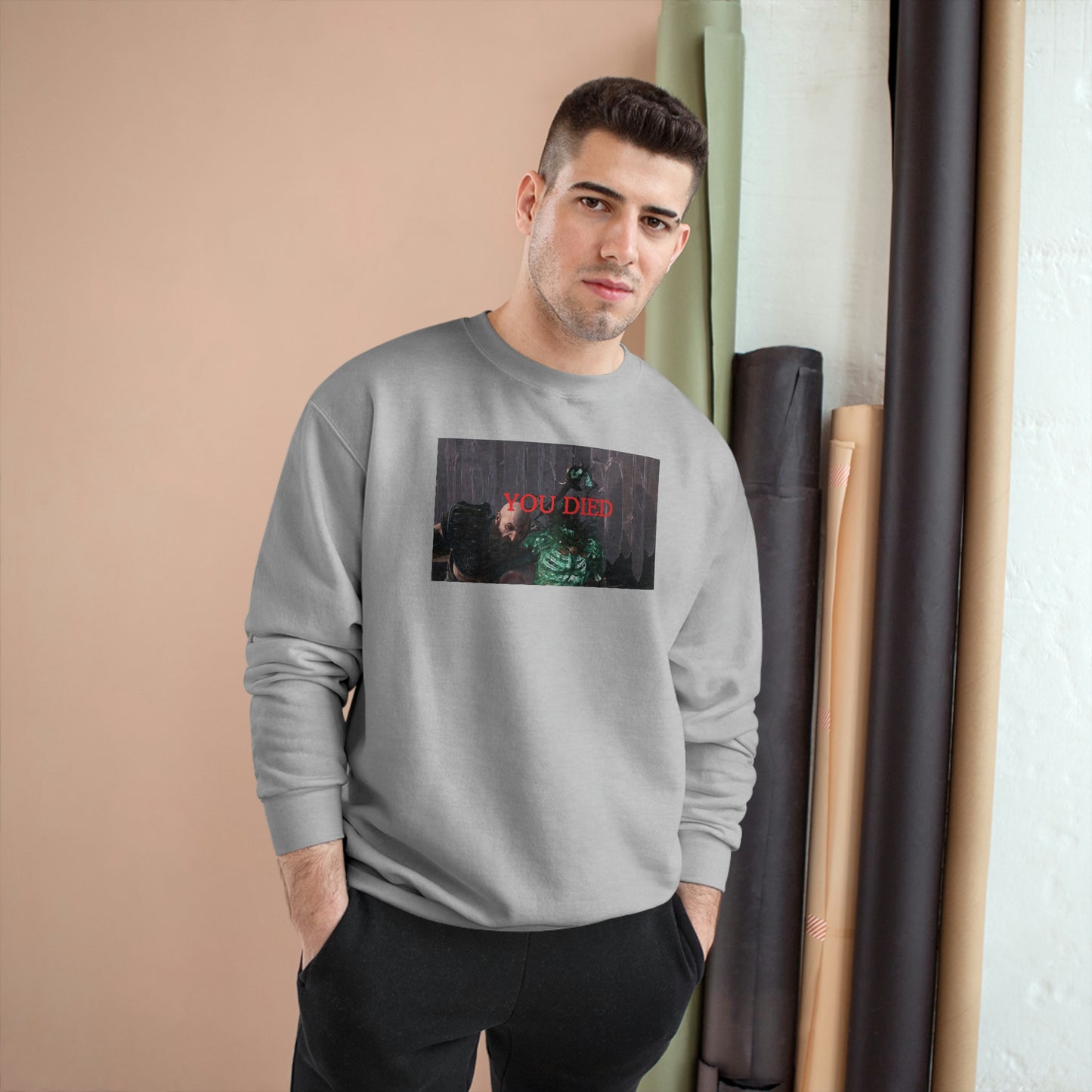 You Died Champion Sweatshirt