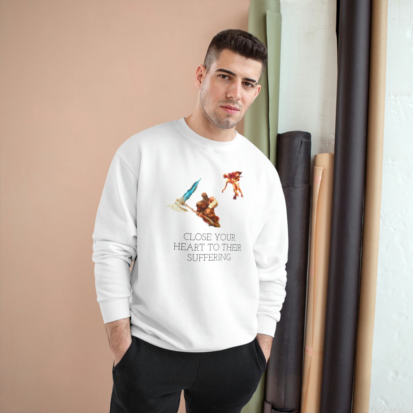 Close Your Heart Champion Sweatshirt