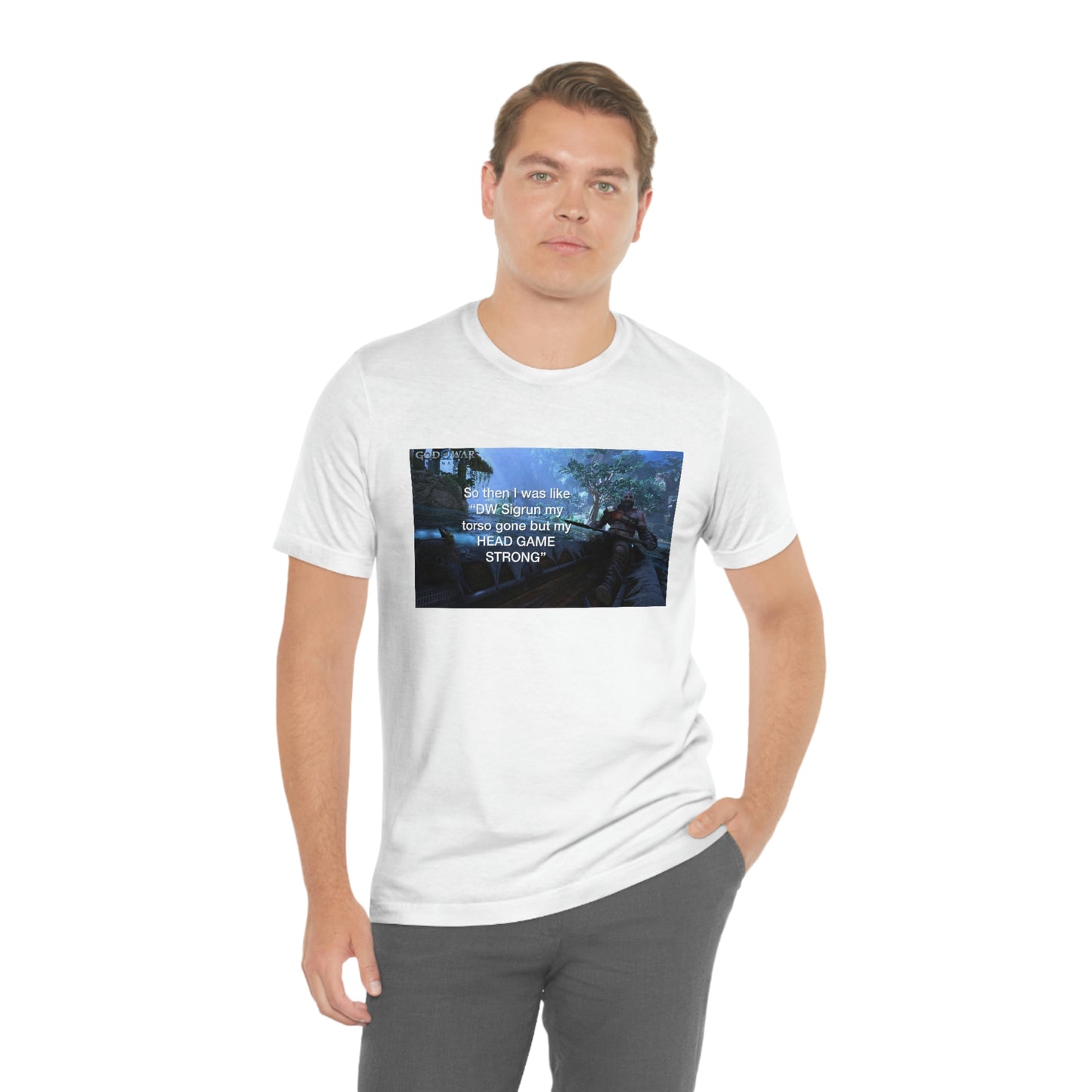 Mimir Makes a Joke Short Sleeve Tee