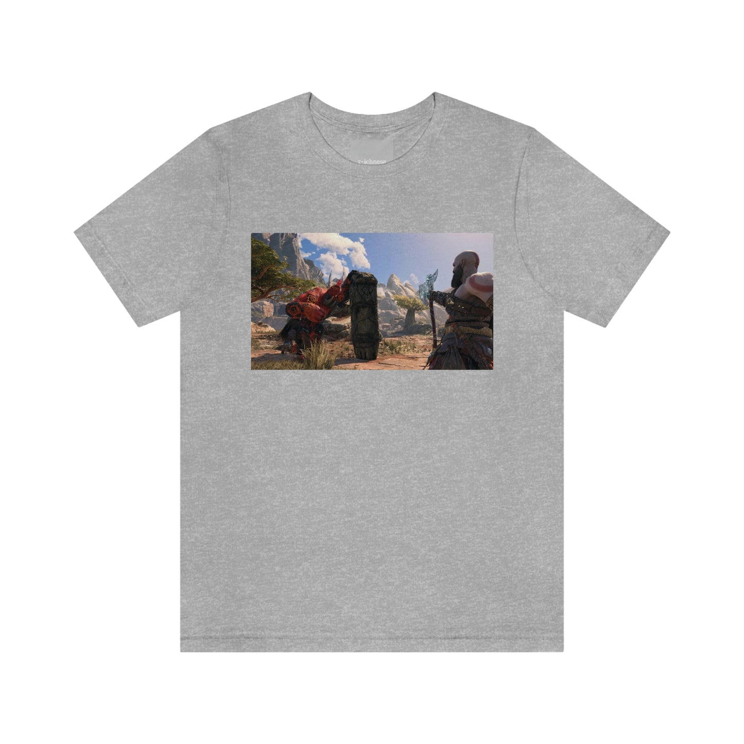 Kratos vs Troll Short Sleeve Tee